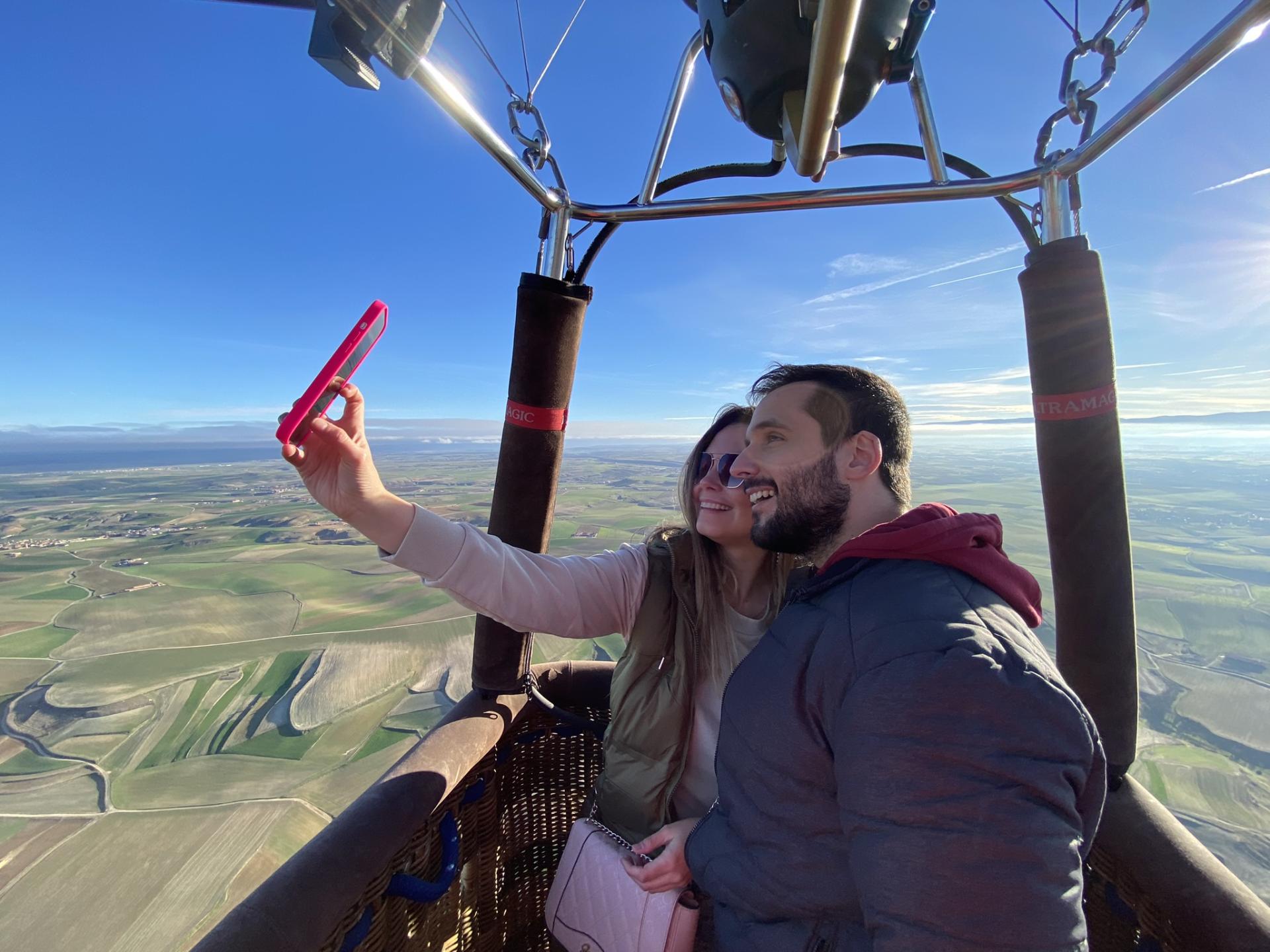 SELFIE EN GLOBO